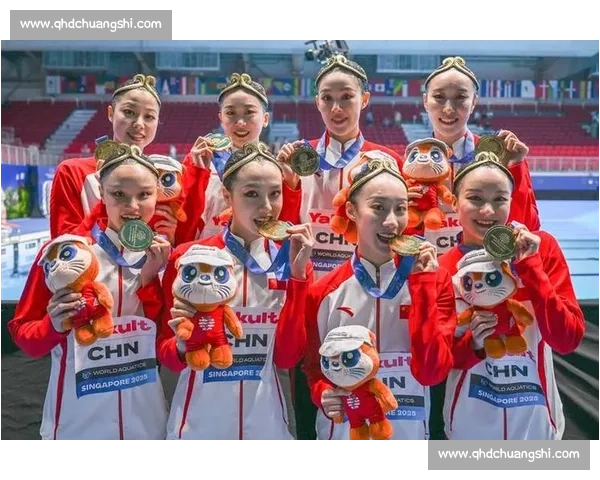 中国花游世界杯揽六金！孙悟空与千手观音惊艳西安泳池